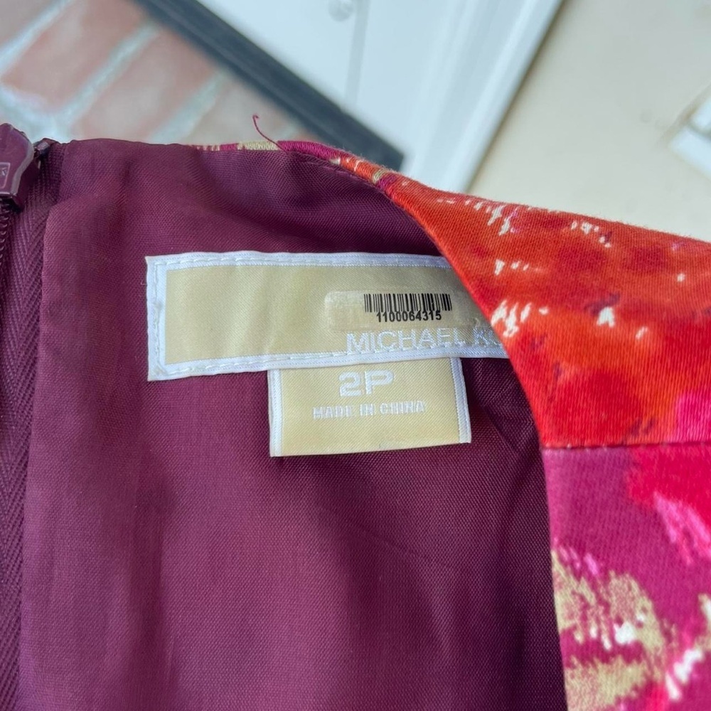 michael knors pink floral dress 2p - Picture 5 of 5